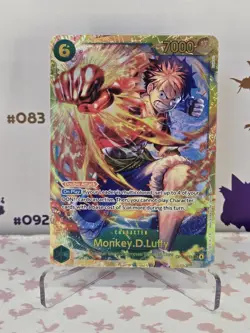 Monkey D. Luffy OP13-118 SEC One Piece Carrying On His Will English - Image 1