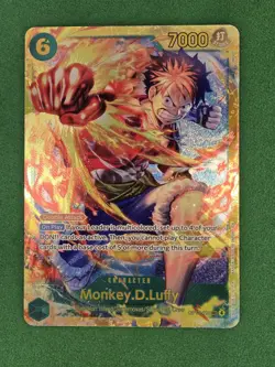 Monkey D. Luffy OP13-118 SEC One Piece Carrying On His Will English - Image 3