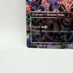 Magic The Gathering Foot Ninjas Foil Secret Lair TMNT 0209 Borderless NM MTG - Image 5