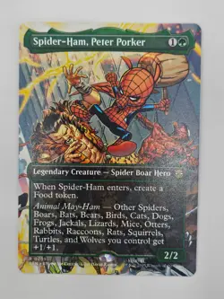 MTG: Marvel Spider-Man - Spider-Ham, Peter Porker (Borderless Scene) - Image 1