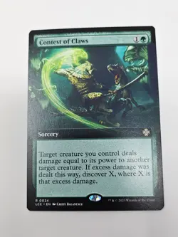 MTG: Lost Caverns of Ixalan - Contest of Claws (Extended Art) - NM - Image 1