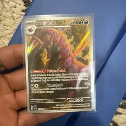 Scolipede 134/086 Pokemon TCG Black Bolt Illustration Rare Card NM/M Condition - Image 1