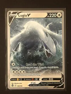 Lugia V 138/195 - 2023 Pokemon World Championships Deck - NM - Image 1