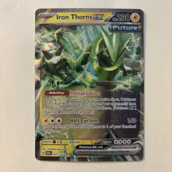 Pokemon TCG Holo Ultra Rare Iron Thorns Ex 077/167 Twilight Masquerade NM - Image 2