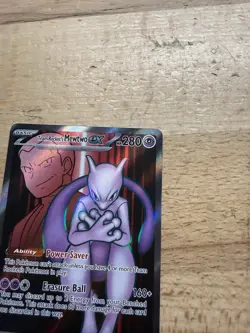 Team Rockets Mewtwo EX 213/182 Ultra Rare Destined Rivals Pokemon TCG NM - Image 5