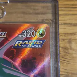 Pokemon Rayquaza VMAX Ultra Rare Full Art Holo TG20/TG30 Silver Tempest Ishikawa - Image 5