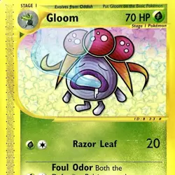 Gloom - REG - Pokemon TCG - Expedition - 70/165 - UNCOMMON ~ LP - Image 1