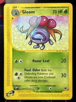 Gloom - REG - Pokemon TCG - Expedition - 70/165 - UNCOMMON ~ LP - Image 3