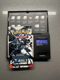 Heavy 23.06g! Pokemon Black Bolt Booster Pack Sealed! - Image 1