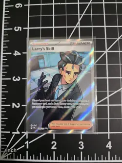 Larry's Skill PRE 139/131 Pokemon Prismatic Evolutions NM/M - Image 1