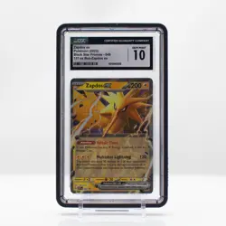 Pokemon Zapdos ex Holo #49 Pokemon 151 Promo 2023 - CGC 10 Gem Mint - Image 1