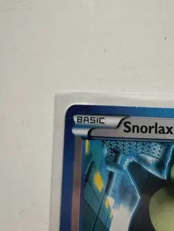 2013 POKEMON BLACK & WHITE PLASMA STORM Snorlax-Reverse Holo Foil HP - Image 2