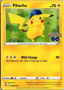 Pokemon GO #028/078 Pikachu (28) - Image 1