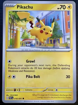 Pikachu Lot Of 4: Pokemon TCG - 18/91, 25/165, 23/71 and 26/69 - Image 2