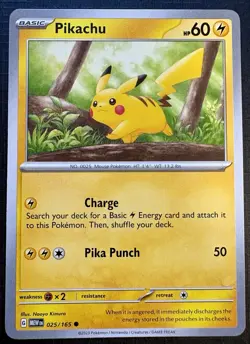 Pikachu Lot Of 4: Pokemon TCG - 18/91, 25/165, 23/71 and 26/69 - Image 3