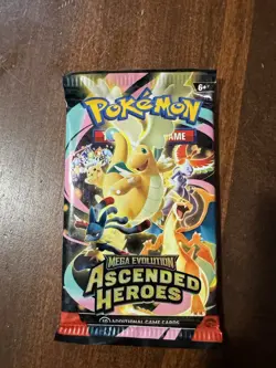 Pokemon Mega Evolution Ascended Heroes Booster Pack Charizard Dragonite - Image 1