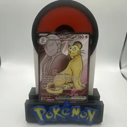Pokemon Team Rocket’s Persian EX 219/182 NM Full Art Ultra Rare Destined Rivals - Image 1