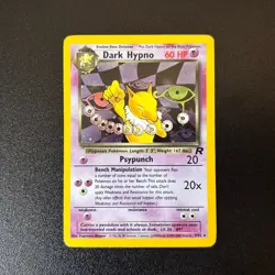 Pokemon TCG: Team Rocket Dark Hypno 9/82 Holo Rare | HP/DMG - Image 1