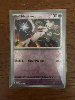 Pokemon Mewtwo 059/142 Sv07: Stellar Crown Reverse Holo Uncommon - Image 1