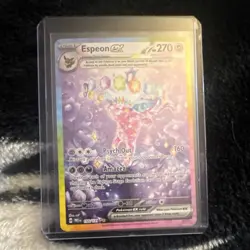 Pokemon Espeon ex Special Illustration Rare Holo Sv Prismatic 155/13… - Image 1