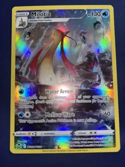 Milotic TG02/TG30 Silver Tempest Pokemon TCG Trainer Gallery Ultra Rare Holo NM - Image 1