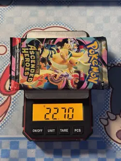VERY HEAVY! 22.70 Pokemon TCG Ascended Heroes Booster Pack (SEALED) - Image 1