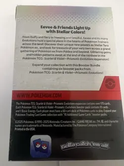 Pokemon TCG Prismatic Evolutions Booster Bundle Unopened. - Image 2