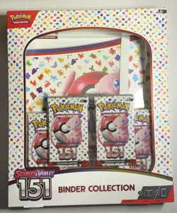 Pokemon TCG S&V 151 Binder Collection + Poster Collection FACTORY SEALED BUNDLE - Image 2