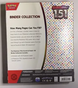Pokemon TCG S&V 151 Binder Collection + Poster Collection FACTORY SEALED BUNDLE - Image 3