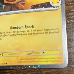 Double cosmic swirl Pokemon TCG Pikachu pokemon day stamp 051/162 pack fresh - Image 5