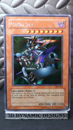 | Yugioh Metalzoa TFK-002 Secret Rare The Falsebound Kingdom MP/HP 🔥 | - Image 1