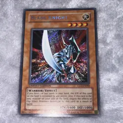 Yu-Gi-Oh! Blade Knight CT1-EN002 Holo Effect Secret Rare 2004 Tin Limited - Image 3
