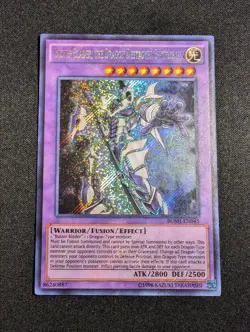Buster Blader, the Dragon Destroyer Swordsman BOSH-EN045 Unlimited Secret NM - Image 1