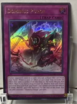 x1 Dominus Purge - INFO-EN078 -m1st Edition Yu-Gi-Oh! M/NM - Image 1