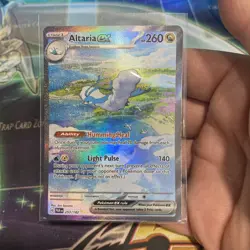 Pokemon TCG Altaria EX Holo Card Sv04: Paradox Rift 253/182 NM - Image 1