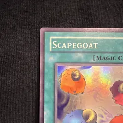 Yu-Gi-Oh! TCG Scapegoat Holo Spell Card SDJ-041 Starter Deck Joey Konami 1996 - Image 2
