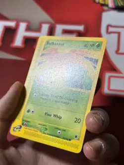 BULBASAUR 95/165 Expedition NON-HOLO E-Series / E-Reader Pokemon TCG card NM - Image 2
