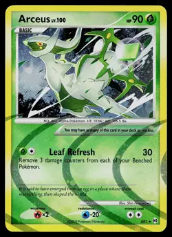 Pokemon Card - Arceus 2009 Arceus AR2 Holo Rare - Image 1