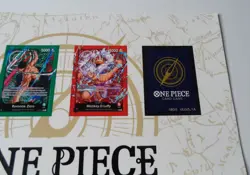 One Piece Card Game TCG Promotional Promo 5 Sticker Sheet *NEW* - Image 3