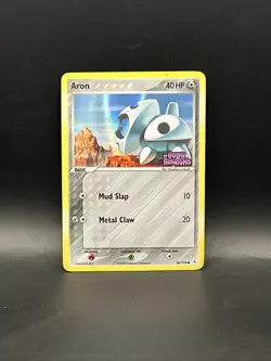 Pokemon Card - Aron Holon Phantoms 58/110 Common Reverse Holo Stamped - Image 1