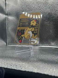 DENRYU Ampharos Pokemon × PRONTO CAFE PROMO Clear Card Japan 2025 - Image 3