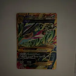 Pokemon TCG M Rayquaza EX Full Art Ultra Rare Ancient Origins Card 98/98 - Image 1