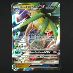Alolan Exeggutor GX 74/111 - Crimson Invasion - Pokemon Card - Image 1