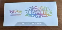 Pokemon Scarlet & Violet Prismatic Evolutions Elite Trainer Box Eevee Promo Card - Image 3
