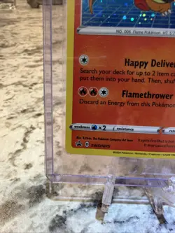 Special Delivery Charizard SWSH075 SWSH SEALED Black Star Promo Card Holo UK NM - Image 4