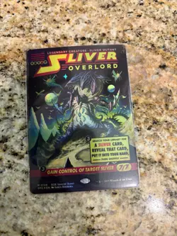 Sliver Overlord (Showcase) Special Guests #128 Regular FOIL NEAR MINT/MINT - Image 1