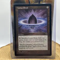 MTG Lotus Petal Tempest Magic The Gathering - Image 1