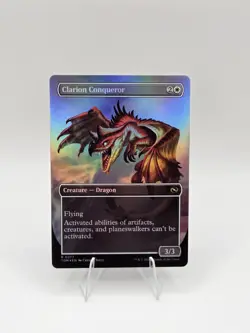 Clarion Conqueror (Borderless) Tarkir: Dragonstorm Foil Near Mint - Image 2