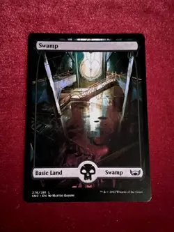 MTG - Streets of New Capenna #276 Basic Land : Swamp 🔥 Unplayed Mint+ - Image 1