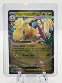 Pokemon Mega Dragonite ex Double Rare ME: Ascended Heroes 152/217 NM - Image 1